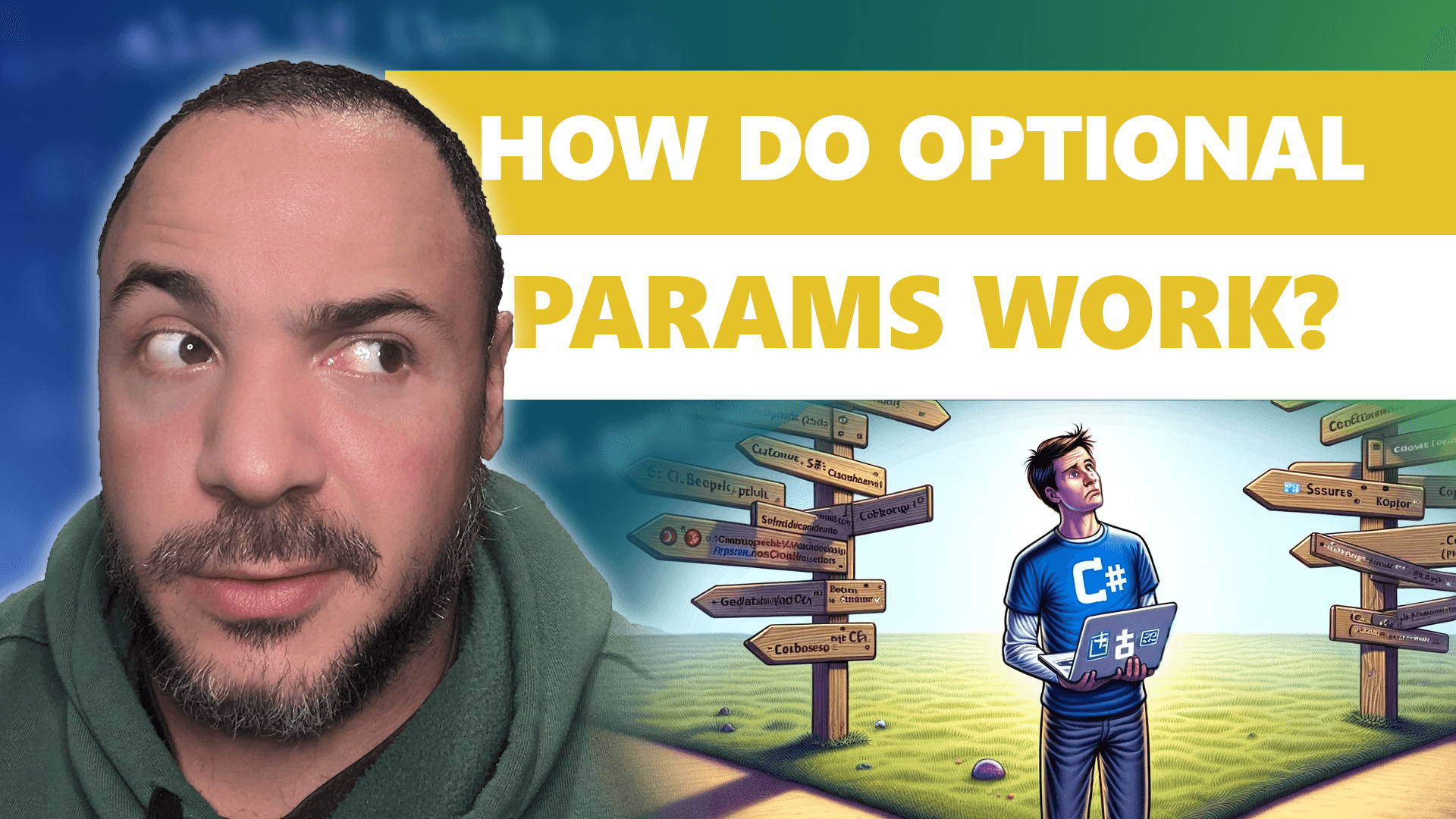 How To Take Advantage Of CSharp Optional Parameters For Cleaner Code