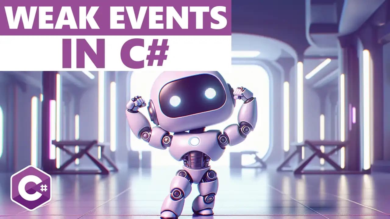 Weak Events in C# – How to Avoid Nasty Memory Leaks