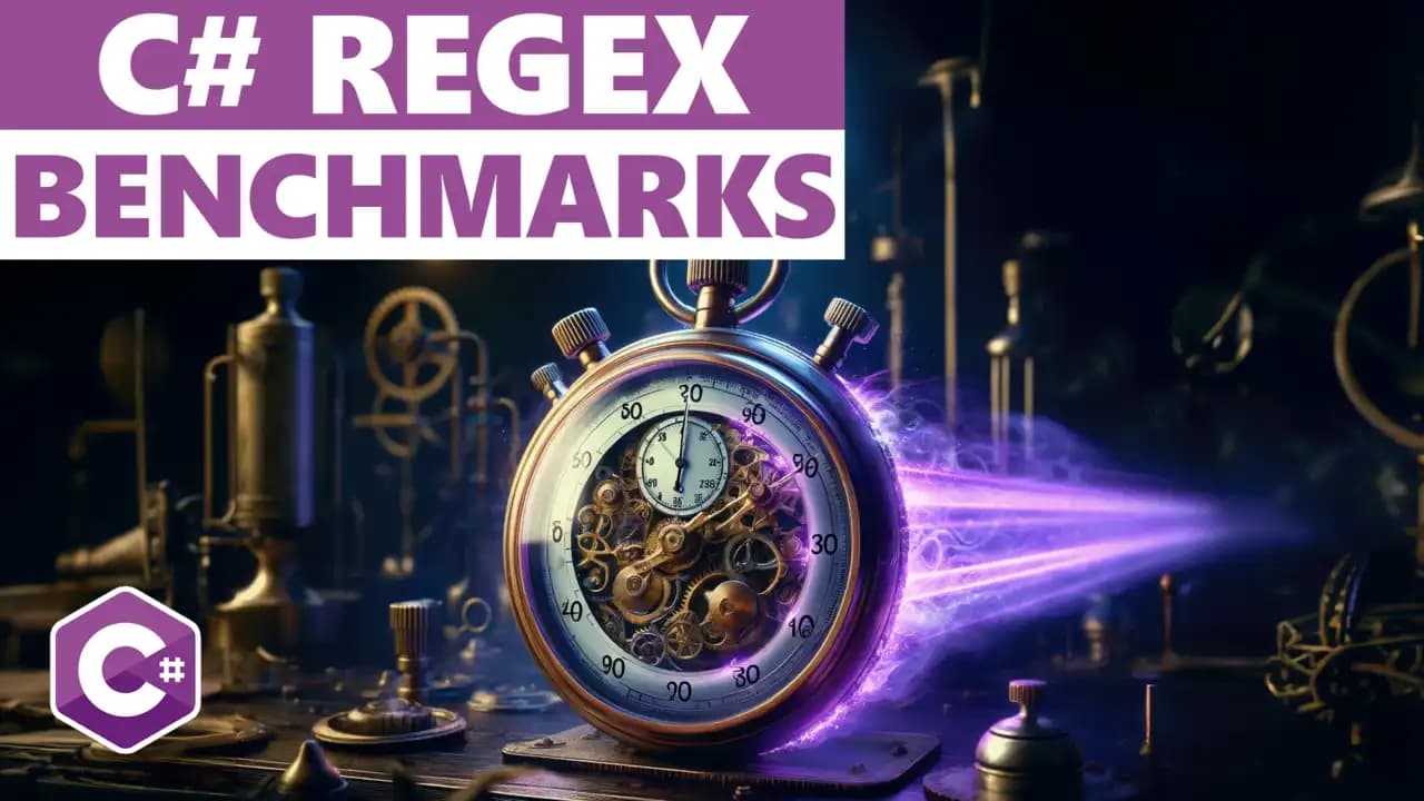 C# Regex Performance: How To Squeeze Out Performance