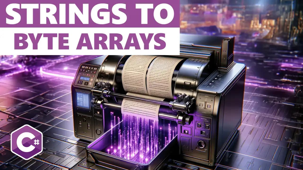 How to Convert a String to Byte Array in C#: Encoding and Decoding Simplified
